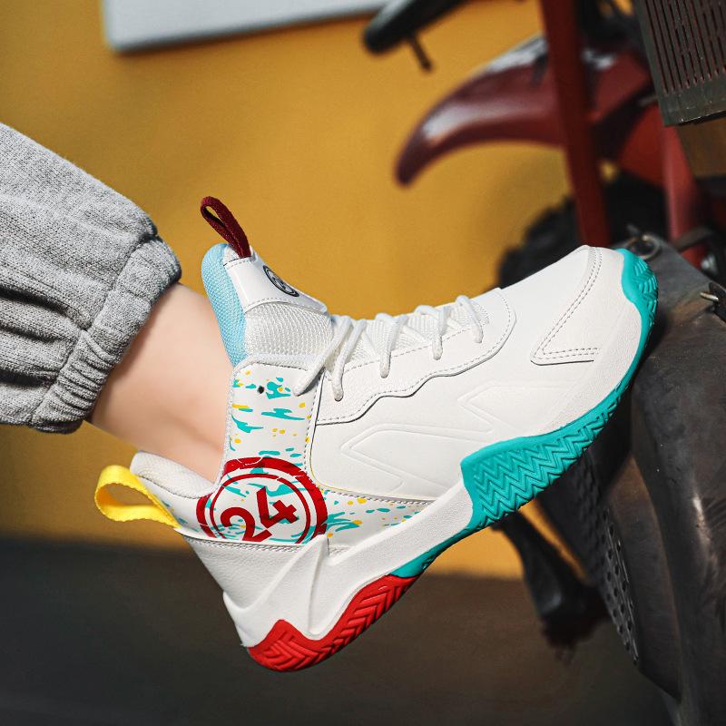 Boys' 2025 Autumn Basketball Shoes – Non-slip, Wear-resistant, Breathable Training Sneakers for Kids