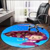 cartoon animation Print Round Rug, Washable Floor Carpet, For Entryway Dorm Laundry Room Office Study, Home Decor Birthday Christmas Gift
