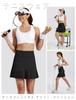 [AIRIKE] Women's Tennis Skirt, Golf Skirt, Spring/Summer, Moisture-wicking, High-waisted, Stretch, Drawstring, Pockets, Inner Shorts, Lightweight, Bre