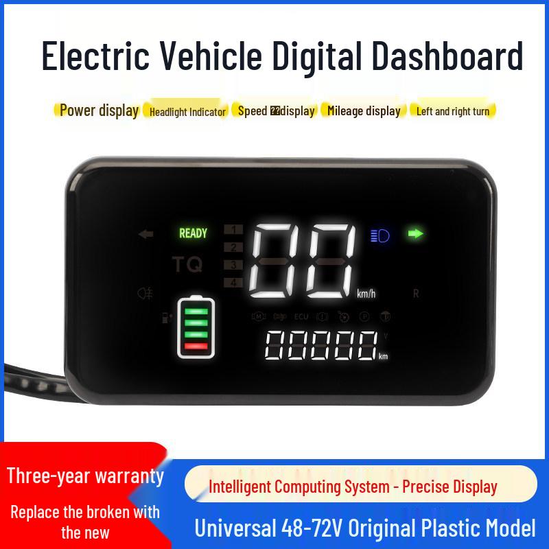 Universal Electric Tricycle & Motorcycle Dashboard
