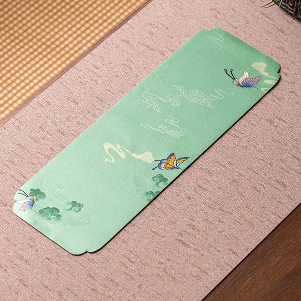 Heat Insulat Chinese Style Tea Mat Waterproof Tableware Mat Cup Pad Table Mat  Home