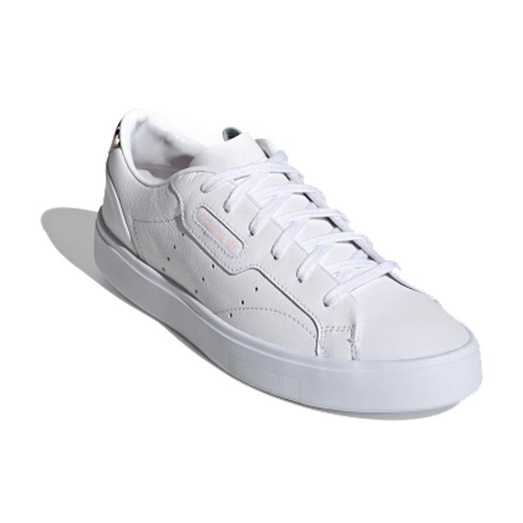 Adidas Originals Sleek Skate Shoes 'White Brown' Women's FX0051