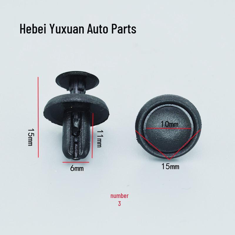 

Mitsubishi Lancer EX/ASX/Eclipse Cross/Outlander Bumper, Fender & Mudguard Clips