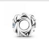 Pandora Aqua Blue Eternity Circle Charm 790065c09