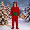 Christmas Parent Child Matching Pajamas for Mother and Son, Long Sleeve Family Sleepwear Loungewear for Holiday
