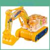Electric Construction Vehicle Model With Transparent Gears For Boys Playroom Decor