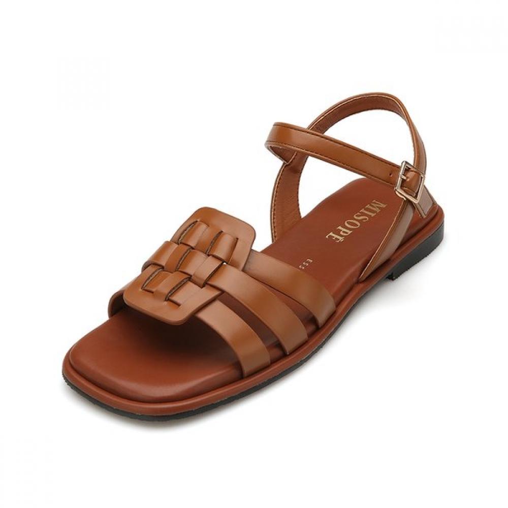 Misope Women Unique Upper Decoration Sandal 2color 012224705