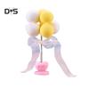 Mud in your eye Resin Balloon Love Figurine Craft Toy Doll House Car Cake Desk Ornament