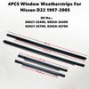 Exterior Window Trim Molding for Nissan D22 Frontier Navara 1997-2004