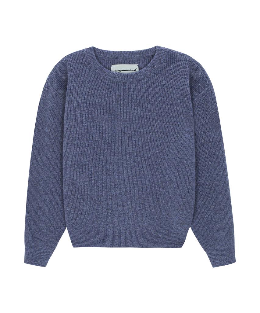 UNGIMMICK Crewneck Superfine Merino Wool Sweater (Sora)