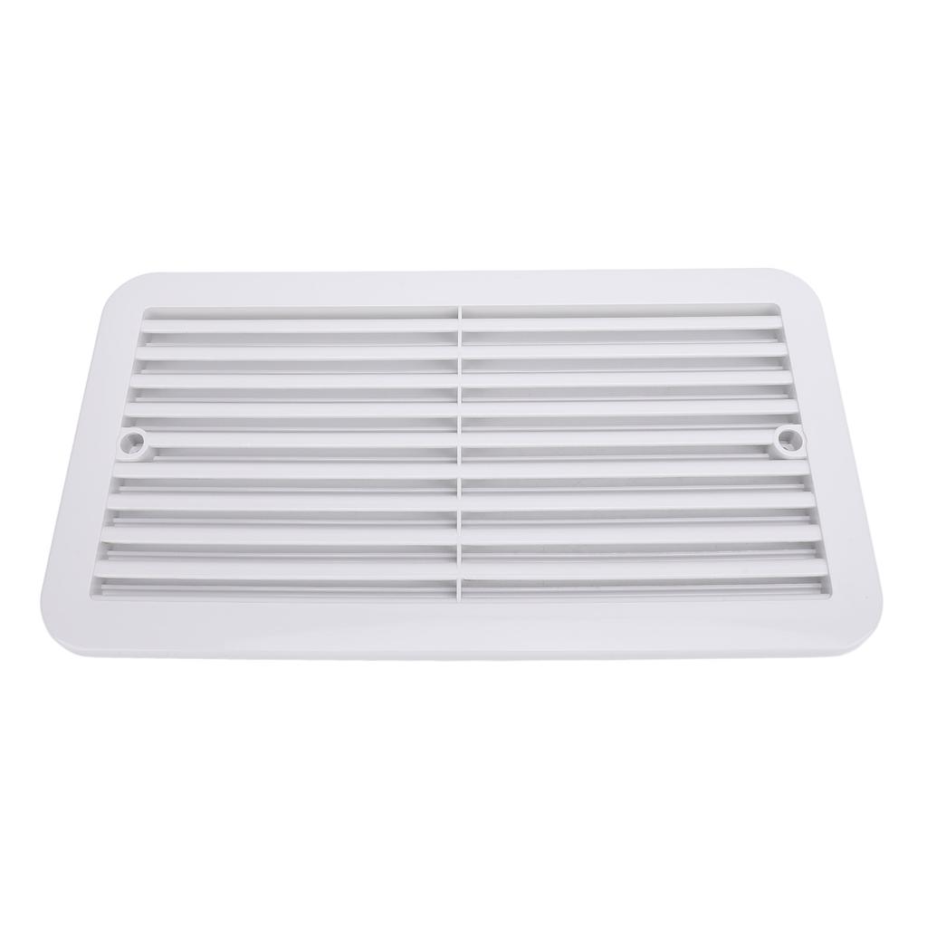 RV Side Air Ventilation Grille 13.78x7.32in UV Resistant Rectangle Air Vent Grill Cover for Camping Vehicle Motorhome