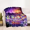 Bluey's Soccer Science Fun Customize Your Name Blanket Lightweight Customizable Blanket Ultra-Soft Perfect for Bedding Chair Office Seaside