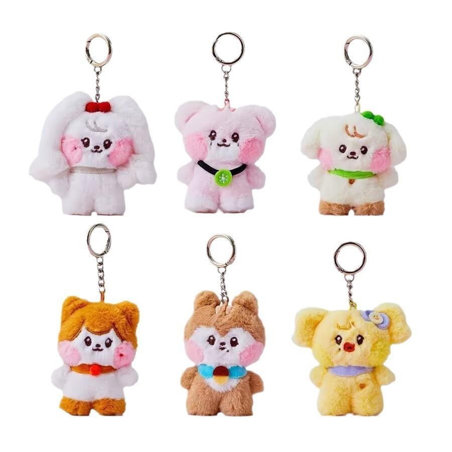 Ive Minive Cute Rabbit Plush Doll Keychain With Ultra Soft Short Plush And Vibrant Options Color