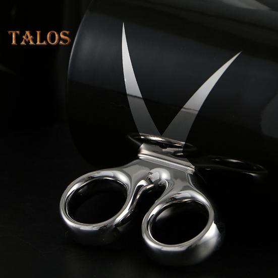 Scissor Handle Ceramic Cup 350ml Novelty Barber Hairdresser Tea Coffee Mug Gift Colorful Glaze Crafts Cup