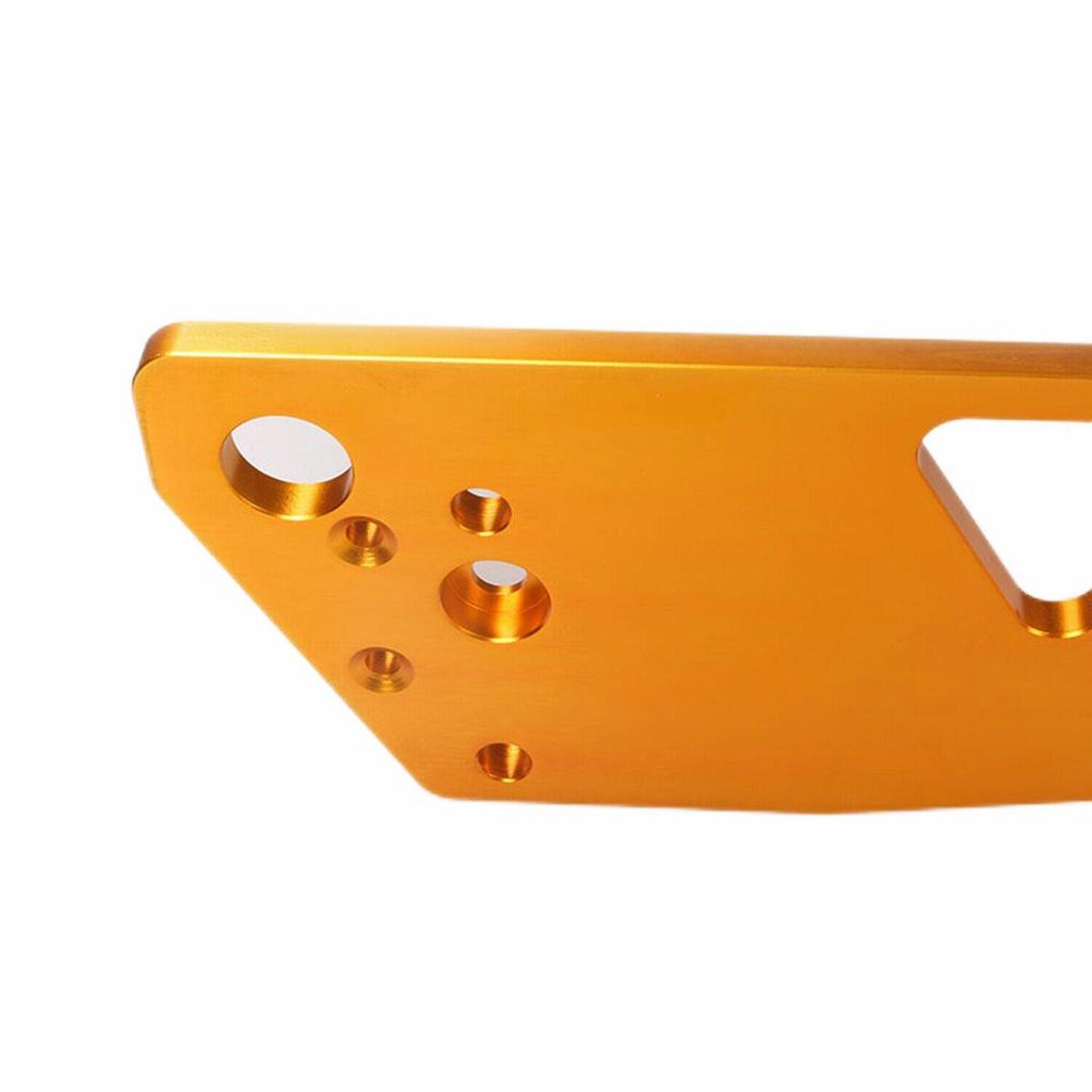 Gold Balance Brackets & Modified Nuts for 1992-1995 Honda Civic EG Wheel Hub & Chassis.