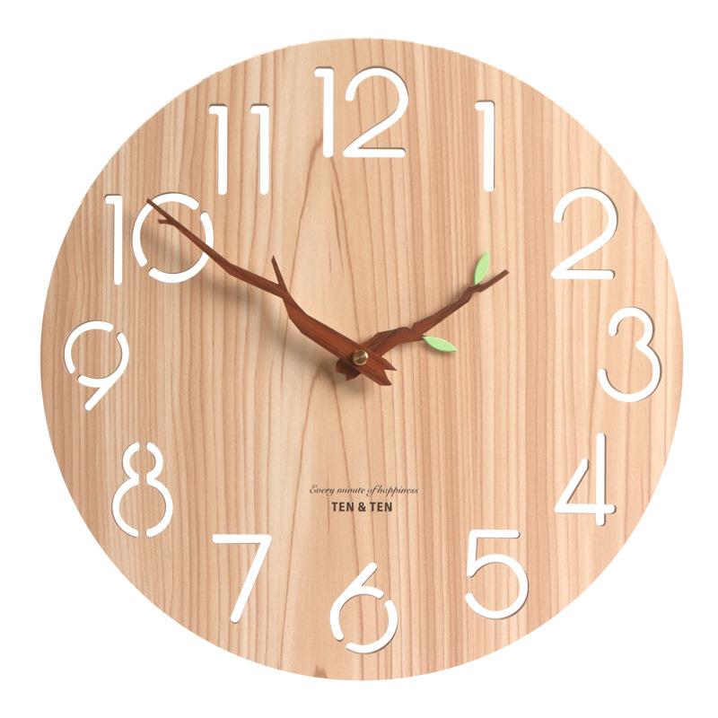 yyone Accurate Silent Non Ticking Battery Operated Wooden Decorative Wall Clock for Office Living Room Bedroom 12inch Circle of Fifths Round Wooden Wall Clock yyone Accurate Silent Non Ticking Battery Operated Wooden Decorative Wall Clock for Office Living Room Bedroom 12inch Circle of Fifths Round Wooden Wall Clock