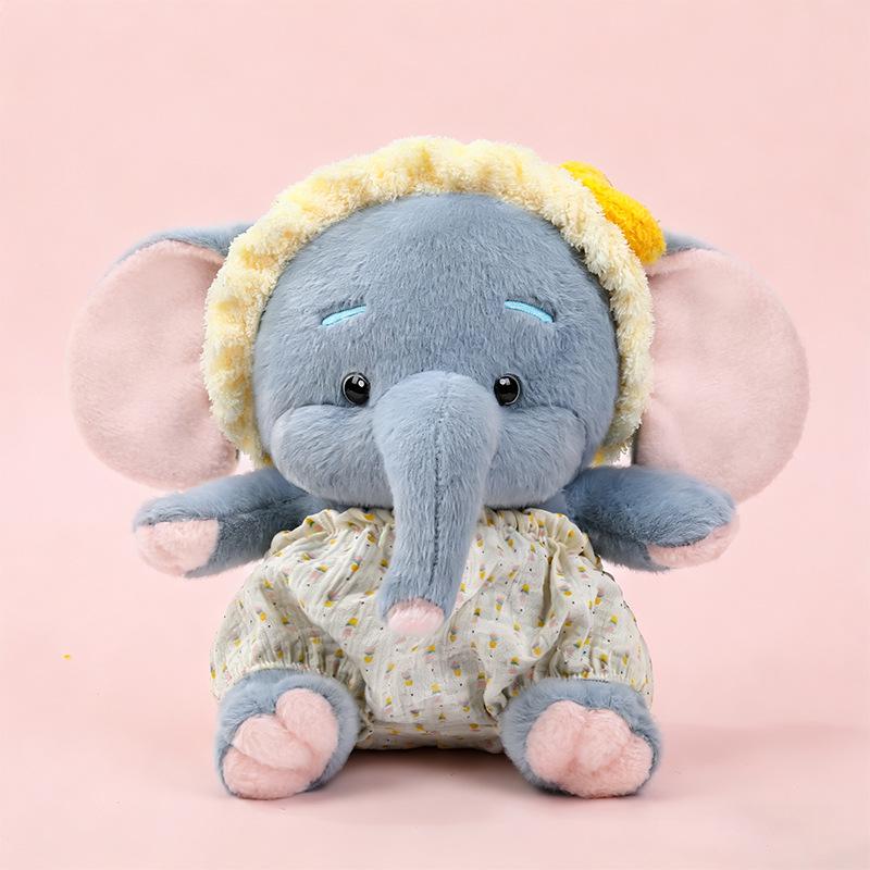 

Little Elephant Plush Toy - Infant Sleep Comfort & Birthday Gift 27 cm, 0.35 kg