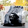 Jay-Z Flannel Blanket Soft All-Season Throw, Design for Camping, Car Travel, Hiking Sofa, Bed, Office Perfect Gift for Parties