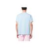 Polo Ralph Lauren SS23 T-shirt da Uomo Girocollo Manica Corta Colore Unico Logo Ricamato T-shirt Azzurro Chiaro 710835756-016