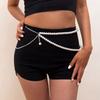 Waist Chain for Women, European and American Style, Simple and Trendy, Popular On Instagram, Stylish Accessory for Hot Girls To Pair with Dresses