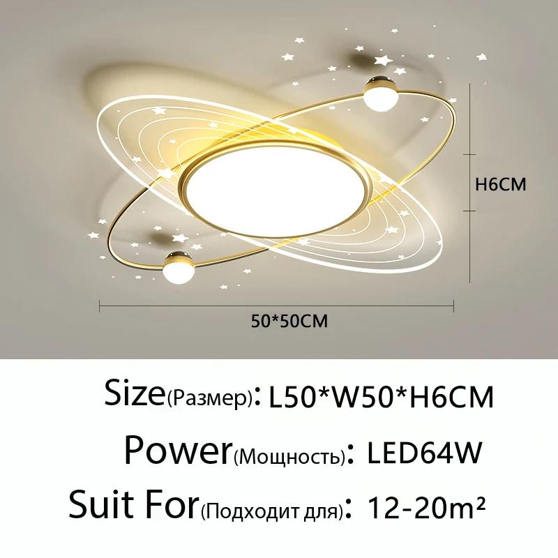 Modern Luxury LED Living Room Bedroom Ceiling Light Nordic Creative Full Moon Design Home Decoration Restaurant Lighting
