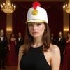 American Marching Band Hat Major with Feather Multipurpose Drum Costume for