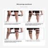 Soft Double Patellar Band Knee Stabilizer 1Pc Skin-friendly Adjustable Knee Support for Crossfit Training Knee Pain Relief