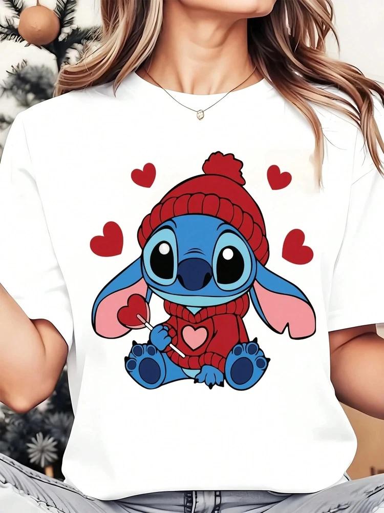 TShirt Valentines Stitch Unisex S