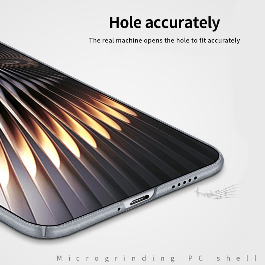 MOFI Shield Matte Serie für Xiaomi Redmi Turbo 3 5G/Poco F6 5G Handyhülle Anti-Fingerabdruck PC Handy Rückseite