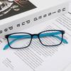 Universal Ultralight Two-Tone Square TR90 Eyeglass Frame for Teens
