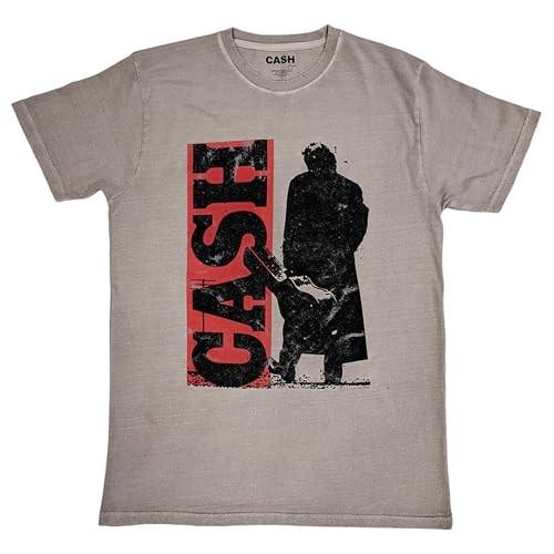 Johnny Cash Bold Silhouette T Shirt Xxl S