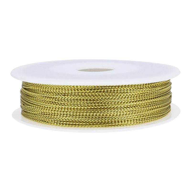 1mm Label Tag Rope, Non-elastic String Rope, Colored Scallion Rope, Christmas Bell Lanyard, Greeting Card Piece Rope 100 Meters