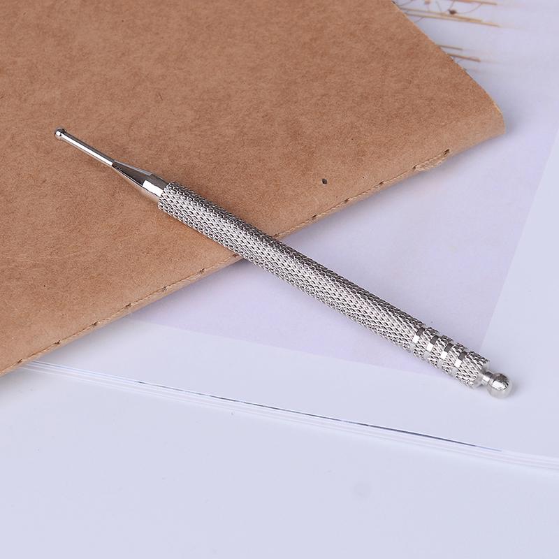 1Pc Silver Ear Acupuncture Probe Massage Auricle Ear Pressure Health Care Tool for Natural Wellness
