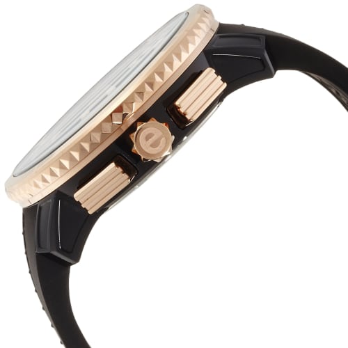 Tendence Gulliver 47 Black Dial Stainless Steel Mineral Glass Quartz 47mm Watch TY460013