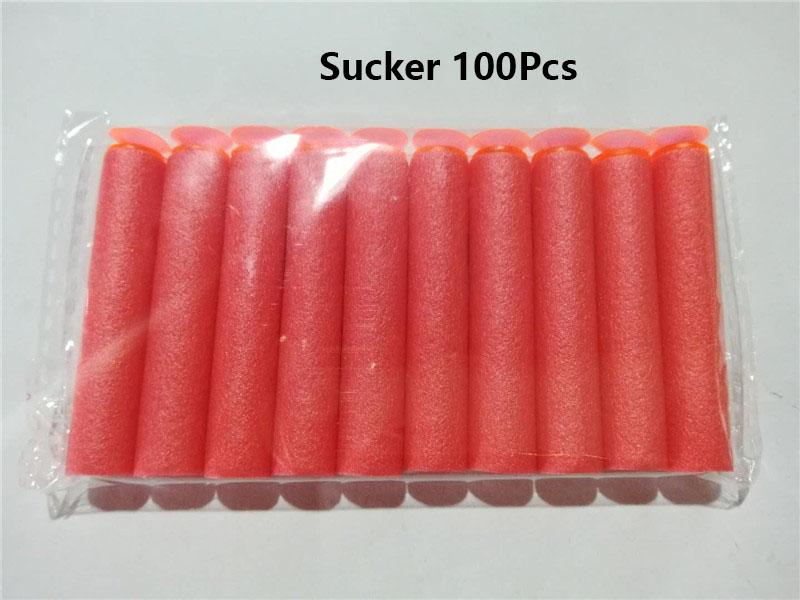 EVA Soft Round Suction Head Refill Darts Bullets for Nerf Gun Kids Toy Guns Accessories Bullets for Nerf Series Blasters Xmas