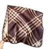 Black imitation cashmere scarf women's winter high-end sense double-sided plaid pattern warm scarf thickened versatile shawl
