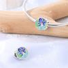 New 925 Silver Magic Cat Rabbit Charms Beads Family Infinite Loops Winter Fit 3Mm Exquisite Bracelet Diy Jewelry
