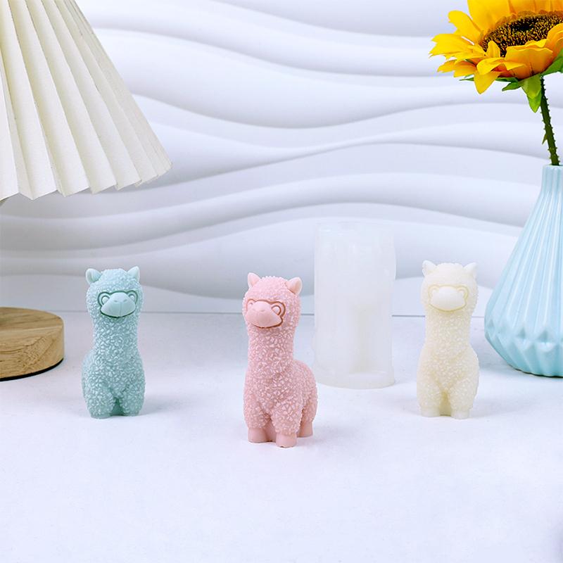 

DIY прекрасный ароматерапия мультфильм Альпака мыло ручной работы свеча ручной работы инструмент для рукоделия