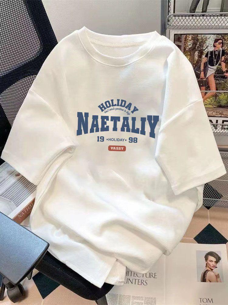 Street Hip Hop Cotton T-shirt Men Women Summer Fashion Casual Short Sleeved Shirt Comfortable Male Female Clothing