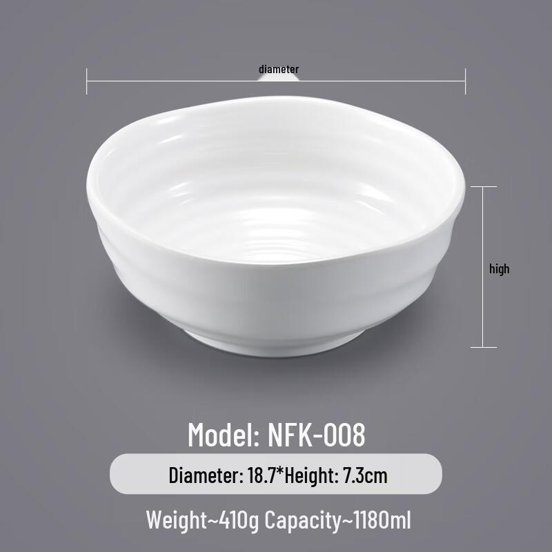 Chinese Style Melamine Noodle Bowl
