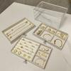 Drawer Jewelry Box Storage for Women Plastic Jewelry Boxes Organizer Ring Necklace Bracelet Earrings Transparent Display Stand