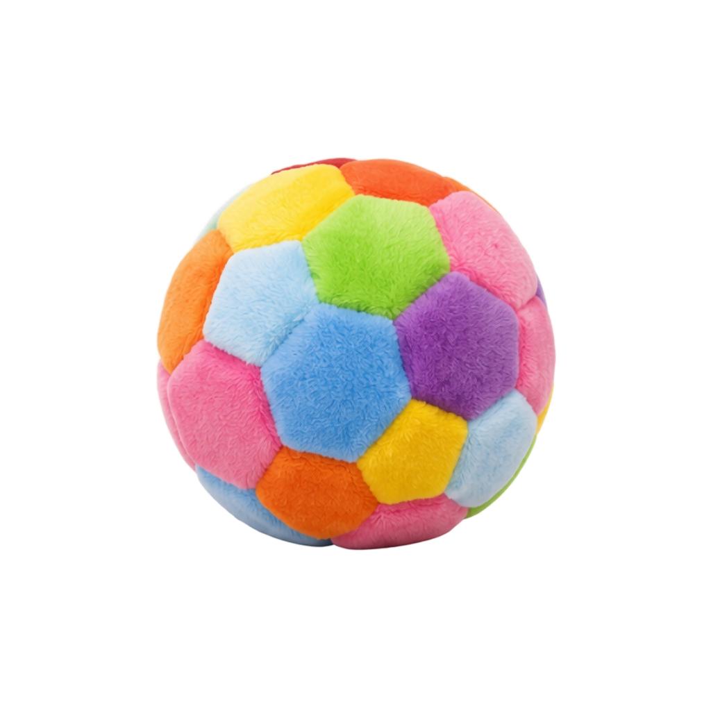 Soft Plush Ball Toy for Pets Durable Interactive Chew Toy Lightweight and Safe for Dogs and Puppies