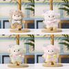 Pecora di peluche regalo per bambini con imbottitura in cotone PP per decorazioni nuziali e ciondolo per borsa