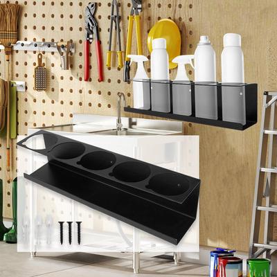 Spray Can Holder Organizer Paint Bottle Iron Wall Mounted for
