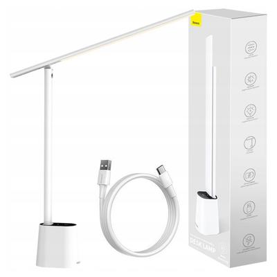 Smart Eye Desk Lamp Foldable, Rechargeable (White)