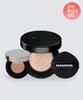 Free Naming Zero Gravity Cover Up Cushion 12g + Mini Layered Fit Cushion 5g + Cover Up Puff 2 Pack
