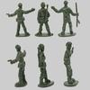 360Pcs 1:72 Scale Soldier Model Army Men Toy Soldiers Battle Scene Playset War Games Toys for Children