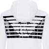 Emporio Armani Ss22 Letter Print Hooded Pullover Long Sleeve Sweatshirt Men Sweatshirt White 3LPM61-PJEQZ-1100