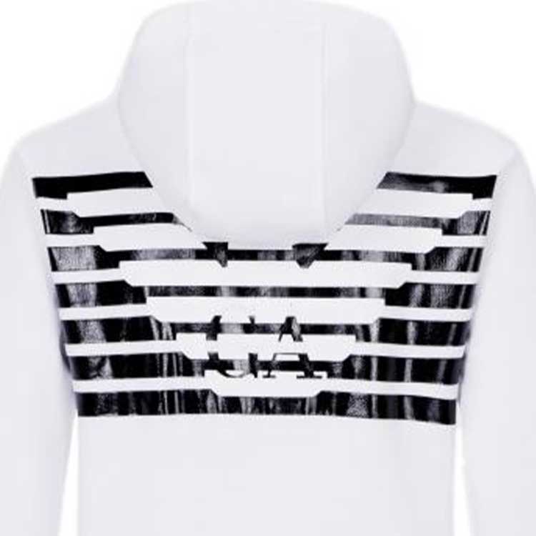Emporio Armani Ss22 Letter Print Hooded Pullover Long Sleeve Sweatshirt Men Sweatshirt White 3LPM61-PJEQZ-1100
