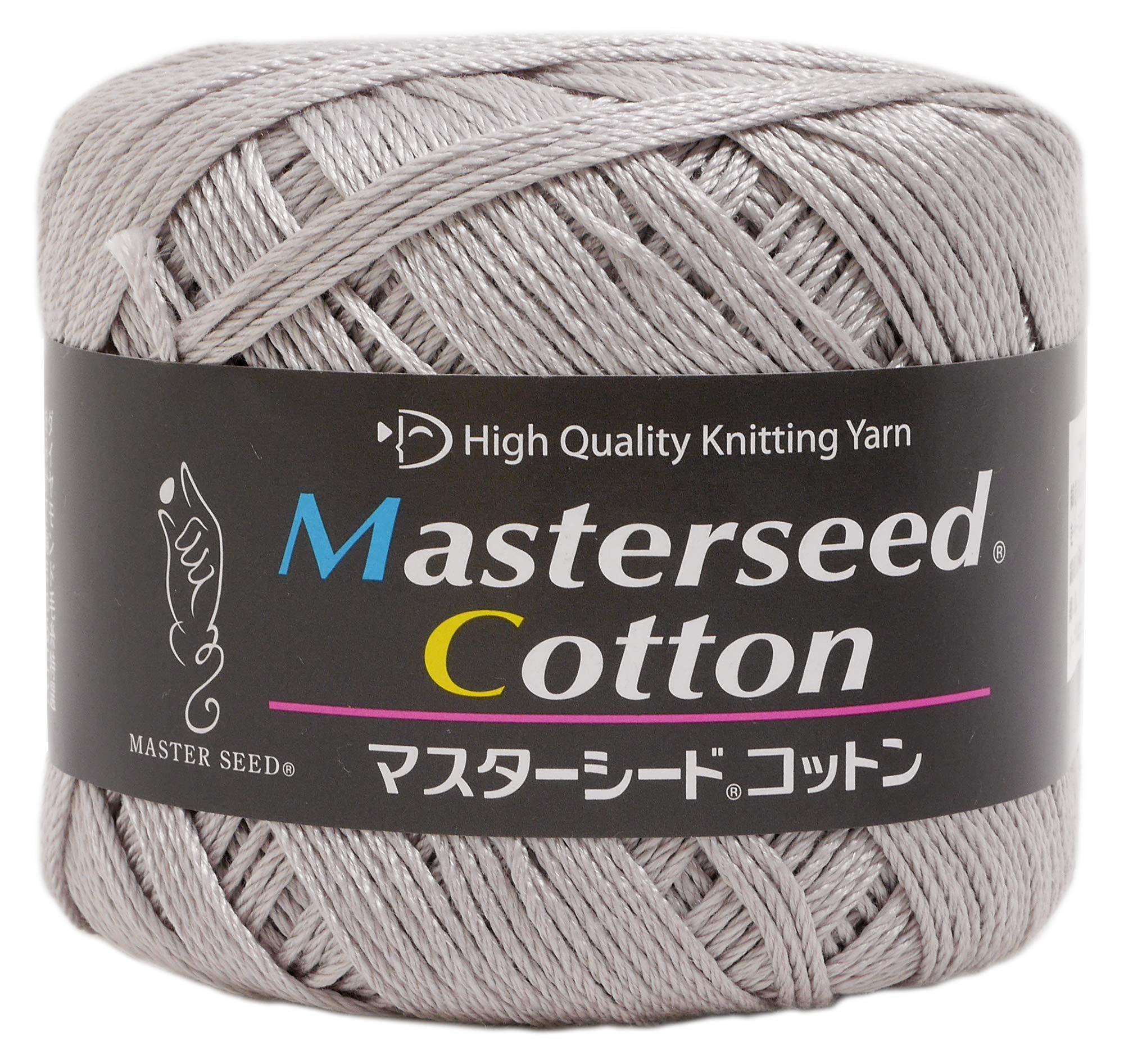 

Пряжа Diamond Yarn Master Seed Cotton Средней толщины Серая 30г 106м Набор из 10 мотков MS Col.144 Прибл. серый